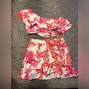 Paisley Skirt Set M